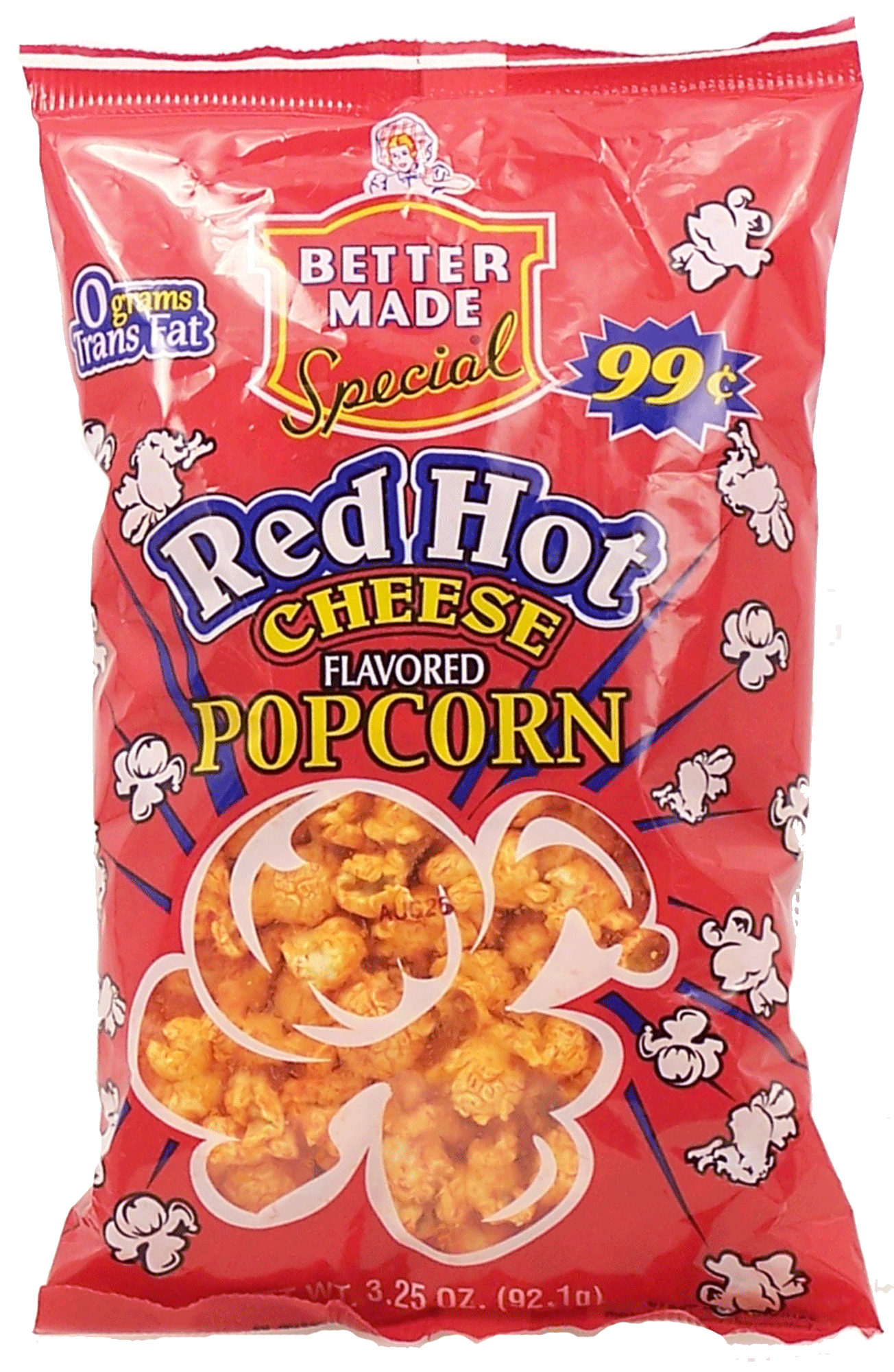 Better Made&nbsp;&nbsp;red hot cheese flavored popcorn Full-Size Picture